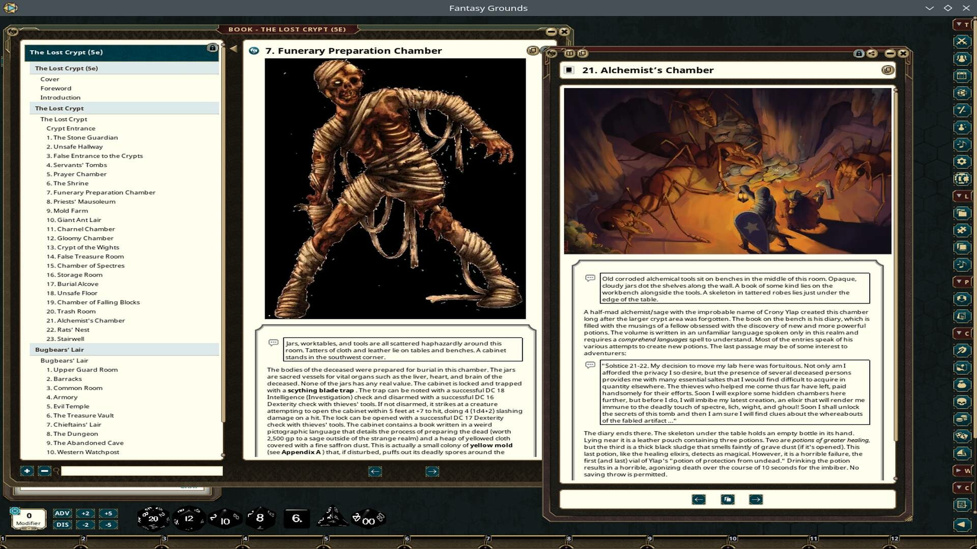 Fantasy Grounds - The Lost Crypt screenshot 5