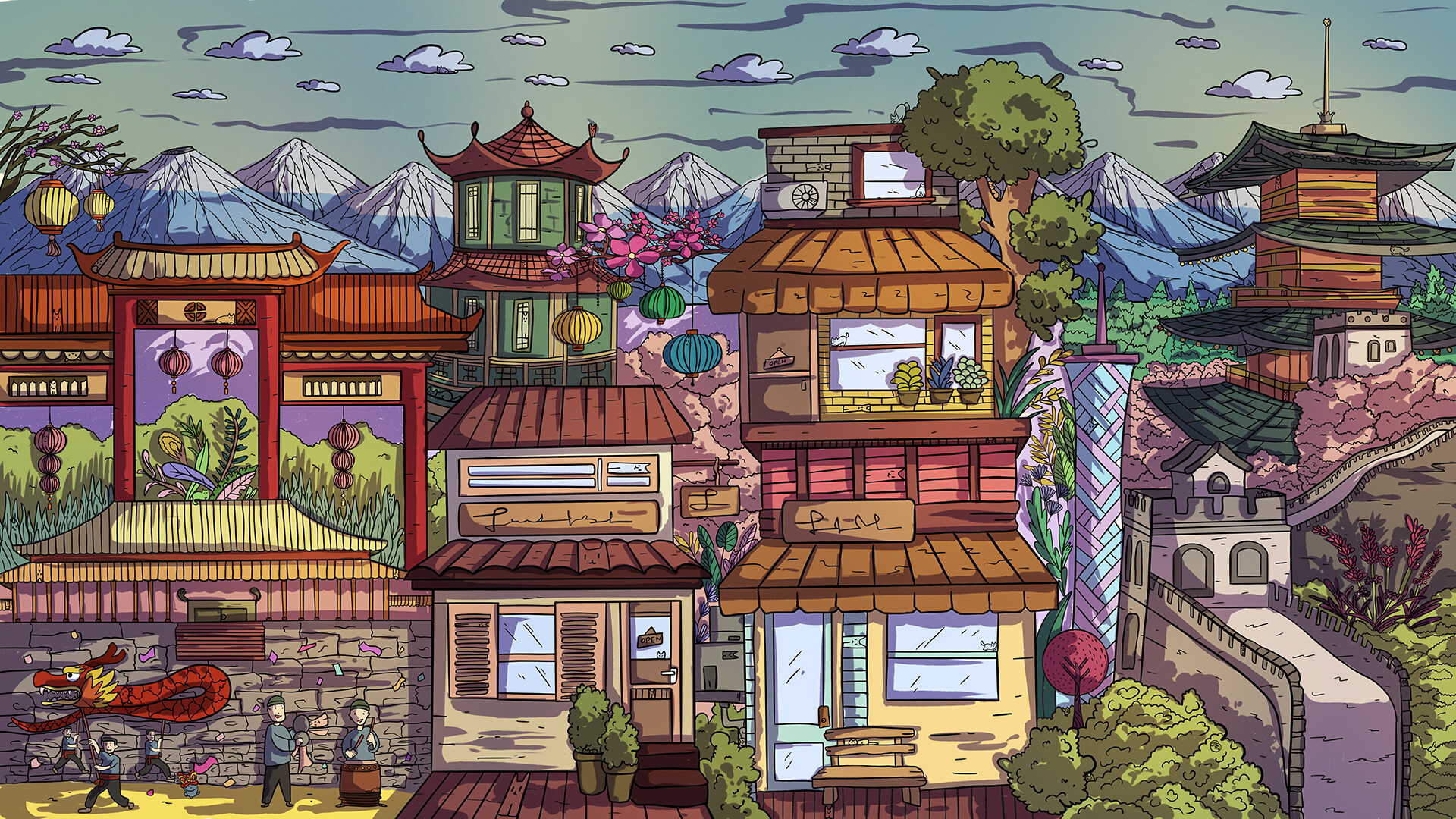100 China Cats - Artbook screenshot 2