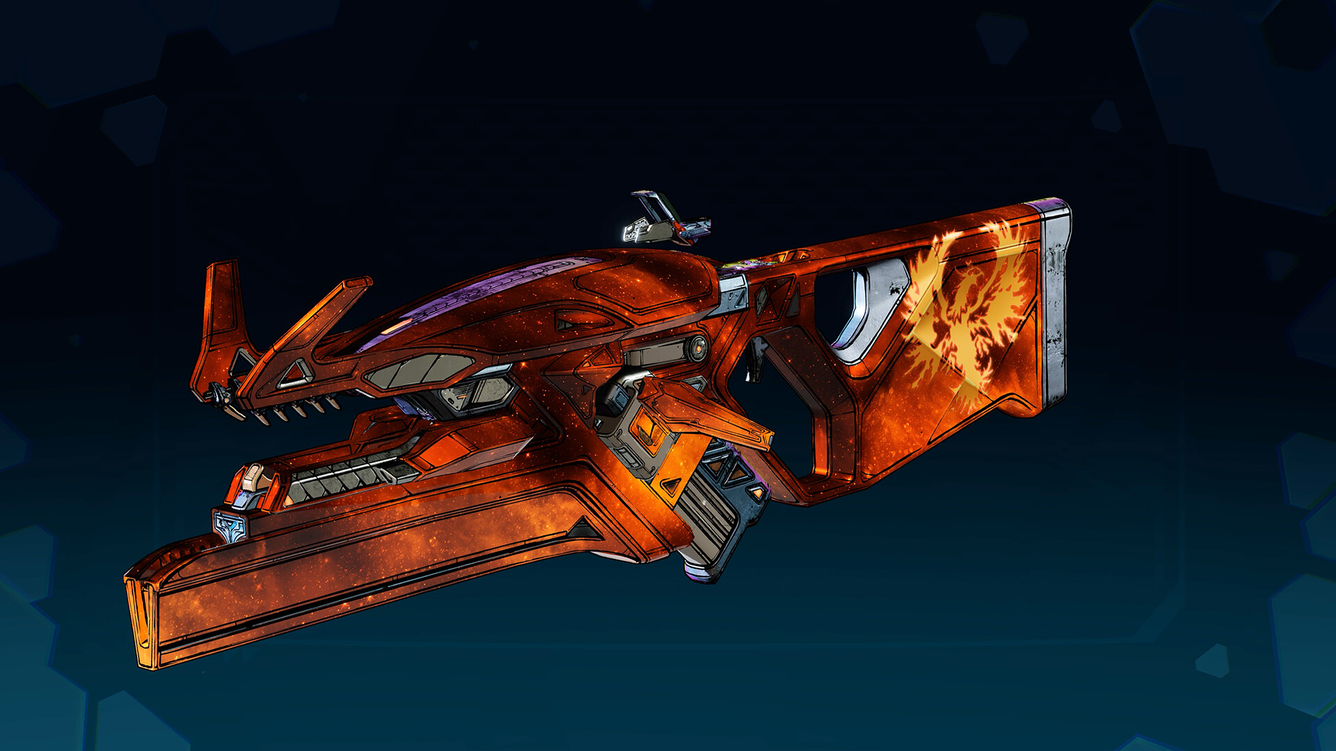 Borderlands®4: Firehawk's Fury Weapon Skin screenshot 1