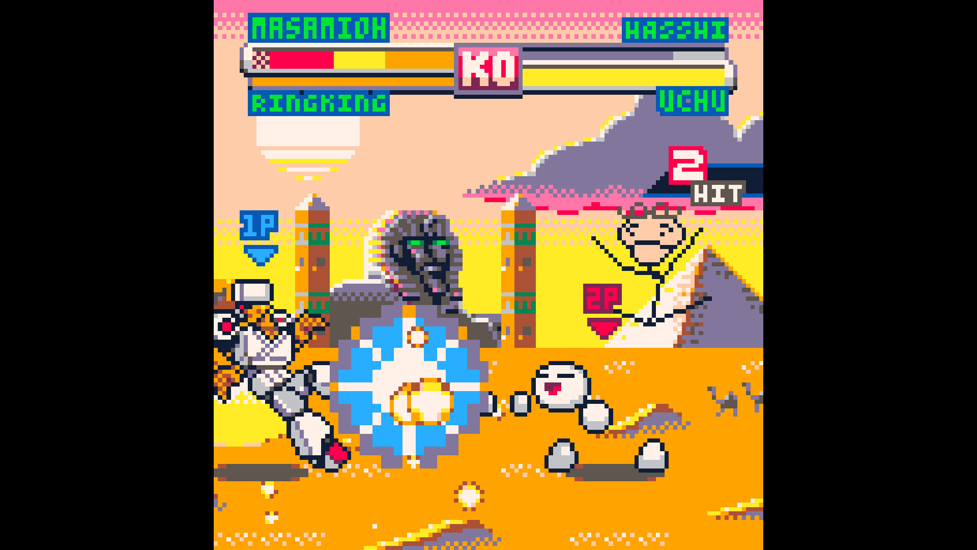 ロボ王 vs ウチュメガファイト screenshot 2