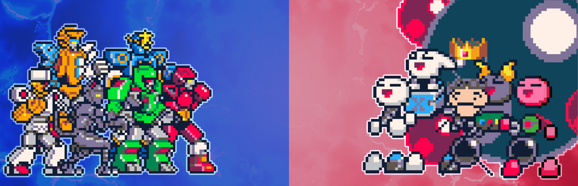 ROBO OH vs UCHU MEGA FIGHT