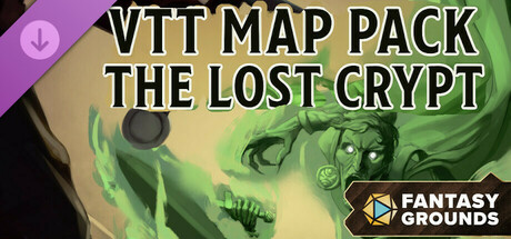 Fantasy Grounds - VTT Map Pack: The Lost Crypt