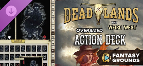Fantasy Grounds - Deadlands: the Weird West Oversized Action Deck