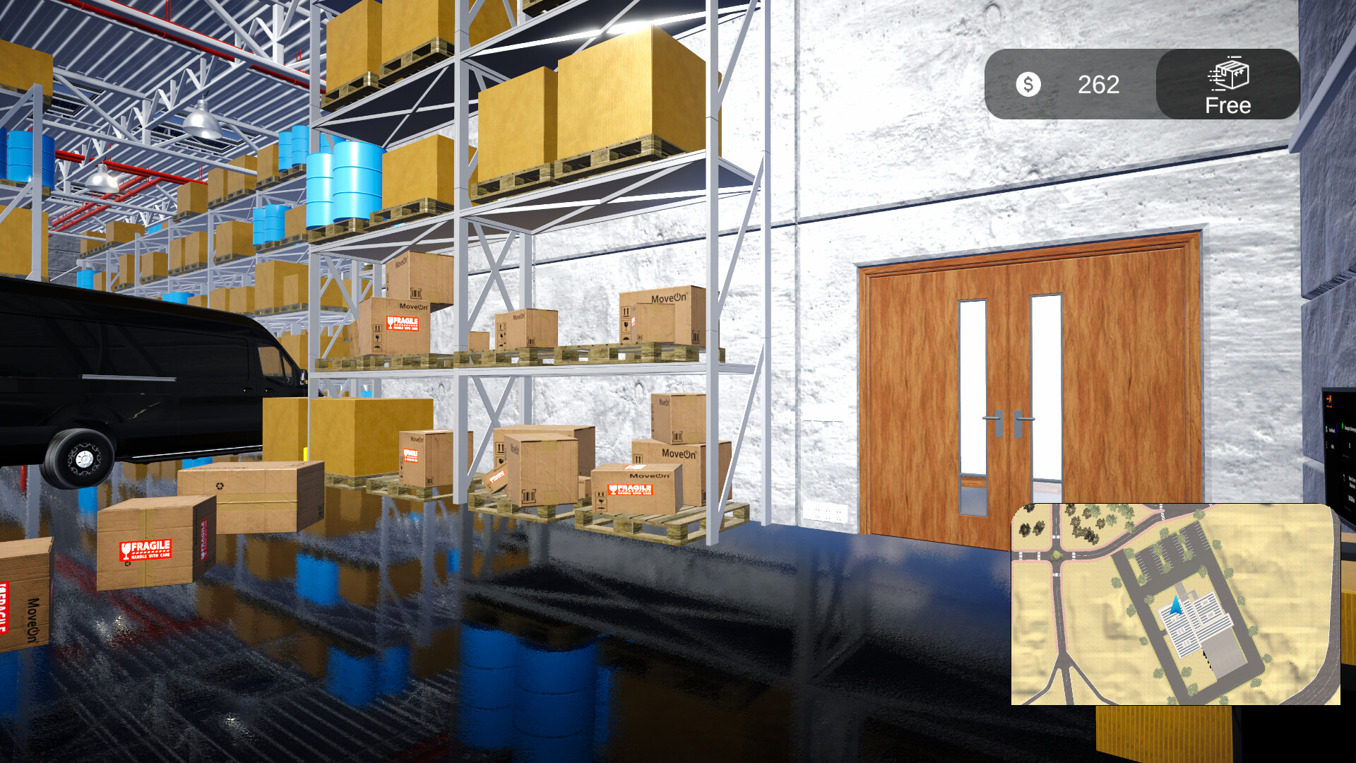 Courier Simulator screenshot 2