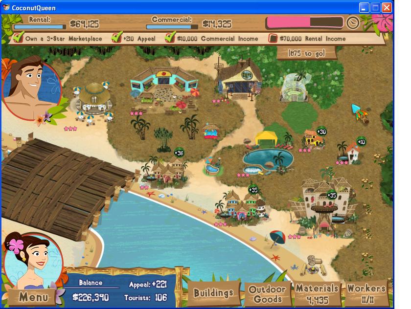 Coconut Queen screenshot 1