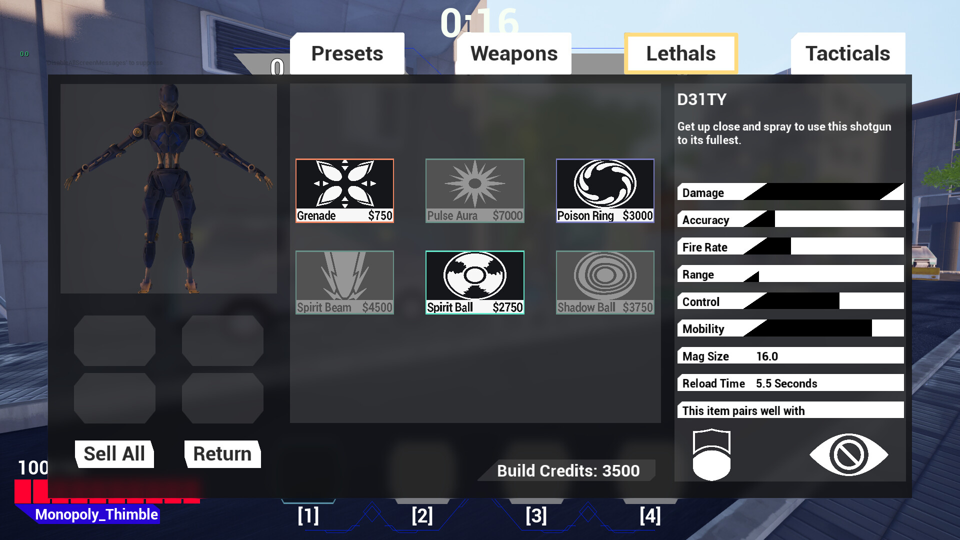 Daemon screenshot 1