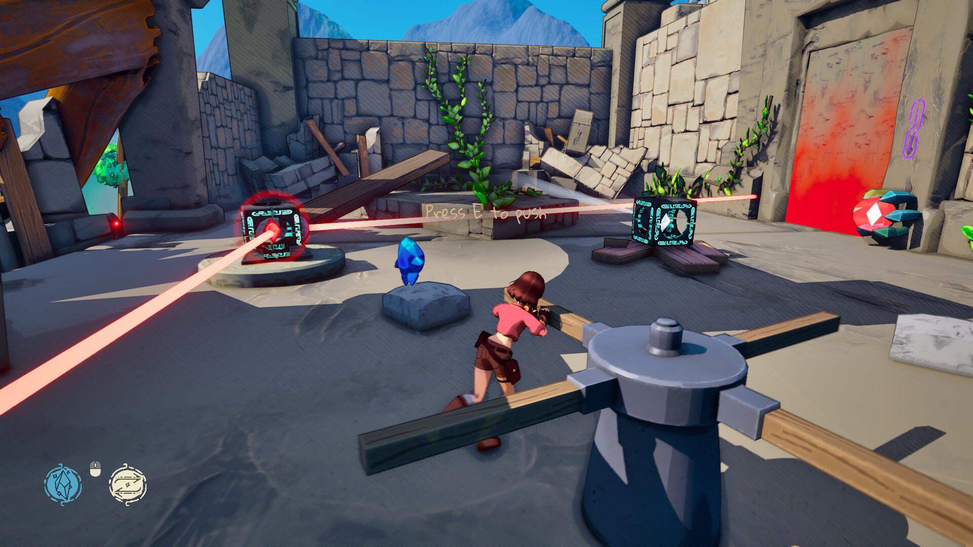 Ruby and The Lost Crystals screenshot 1