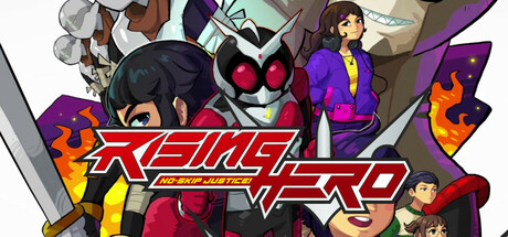Rising Hero: No-Skip Justice! — Steam header