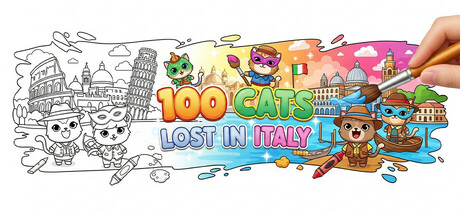 100 Cats Lost in Italy Cover Image