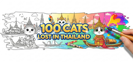 100 Cats Lost in Thailand Cover Image