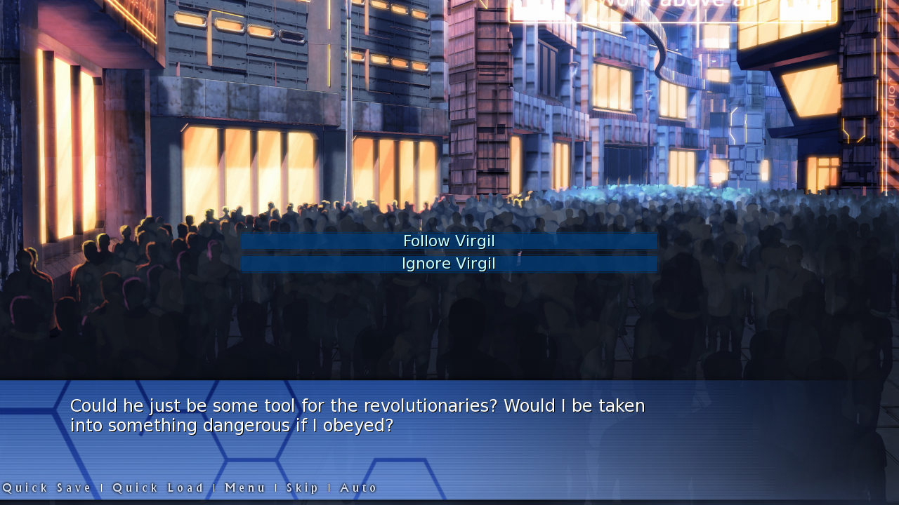 Orion: A Sci-Fi Visual Novel screenshot 6