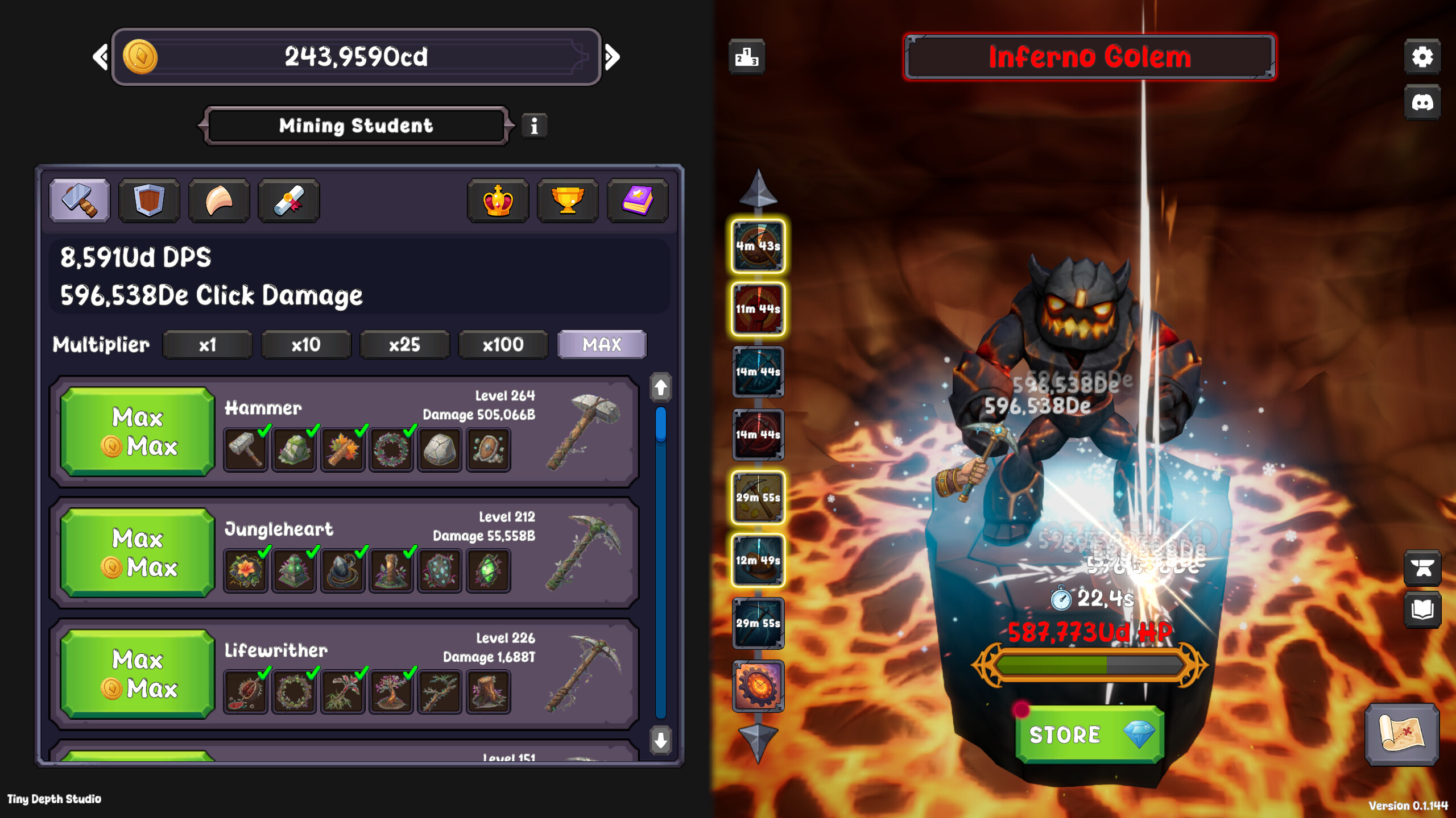 Clicker Ore screenshot 8