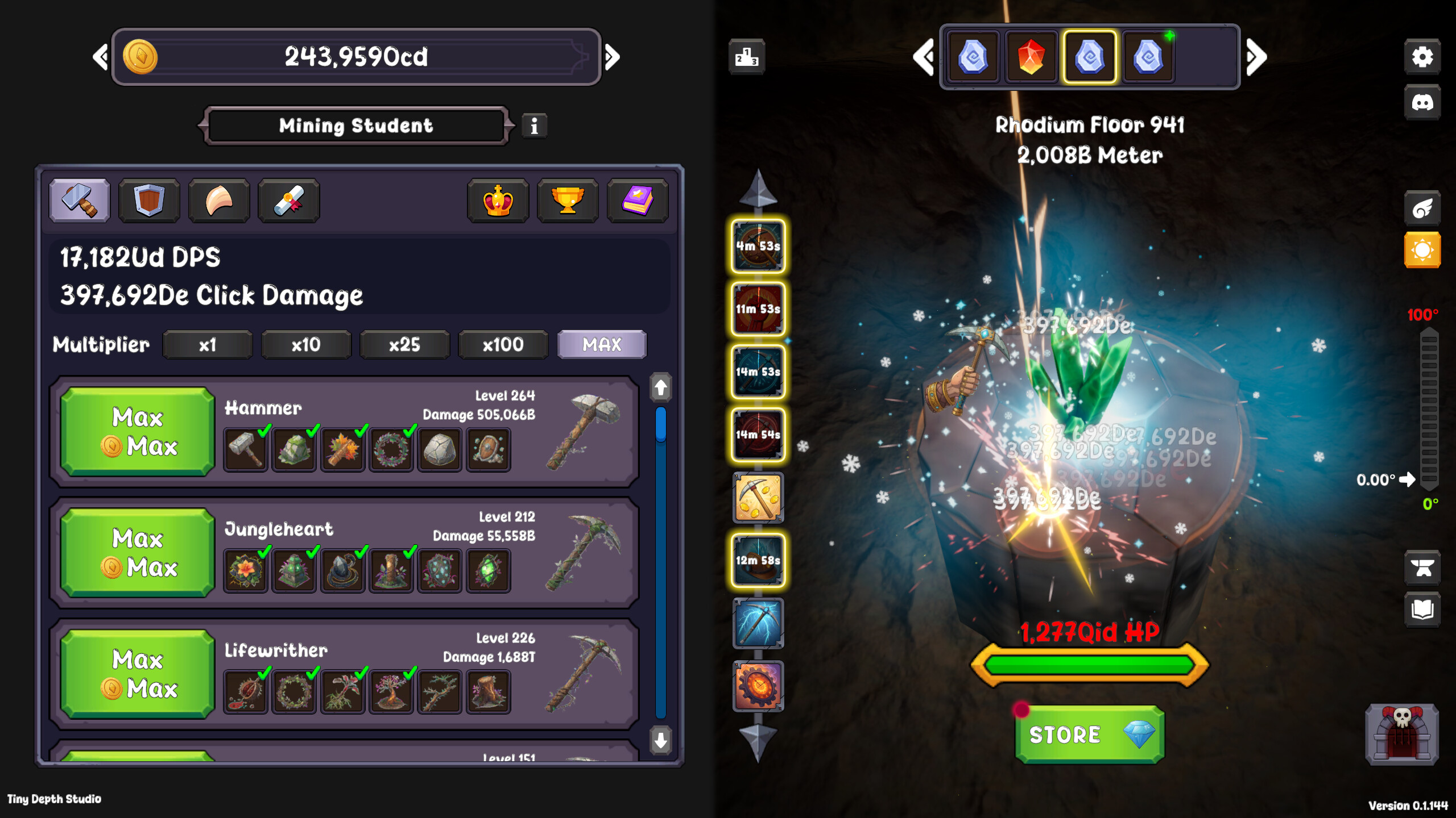 Clicker Ore screenshot 2
