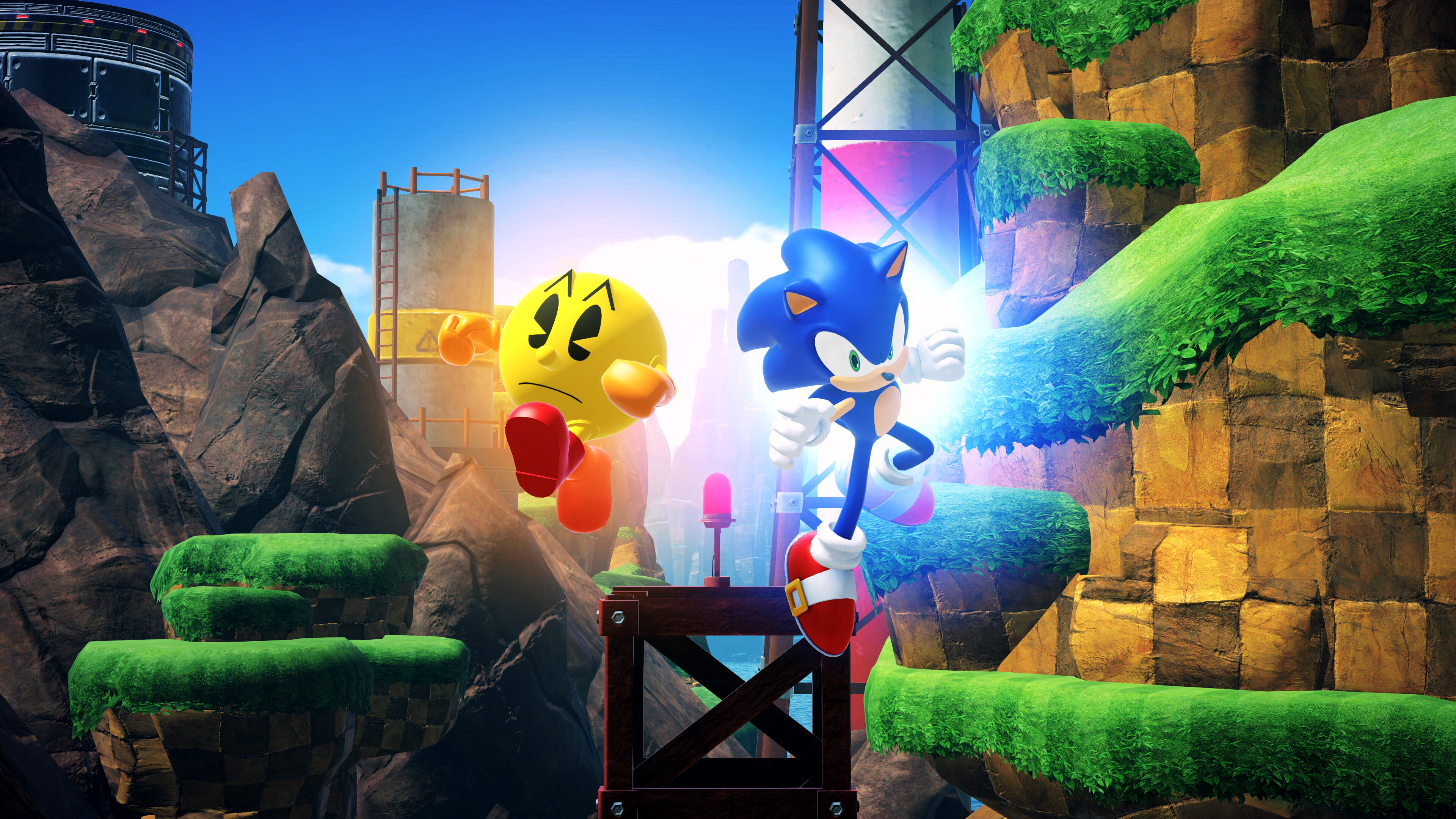 PAC-MAN WORLD 2 Re-PAC - Sonic the Hedgehog Collaboration Set screenshot 7