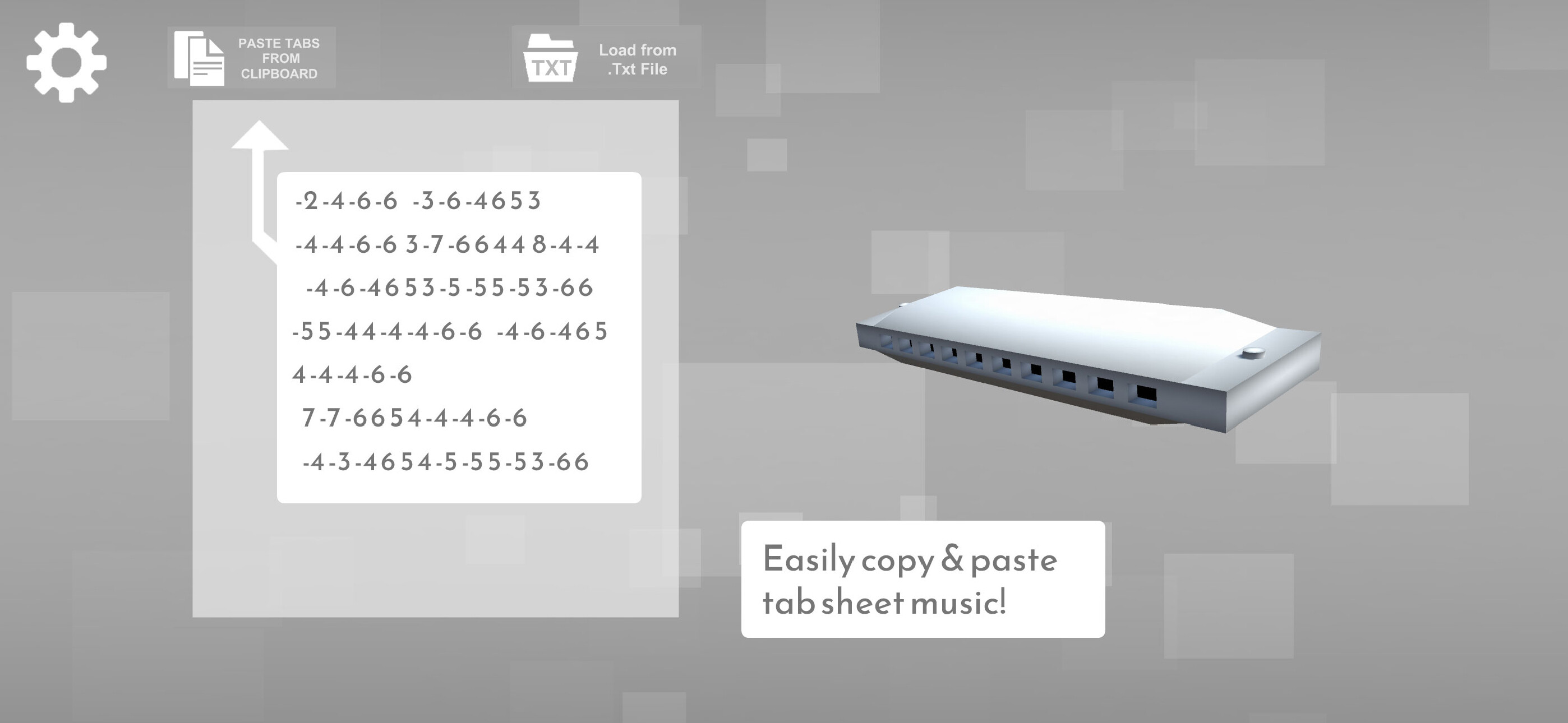 Harmonica Visual Trainer screenshot 1
