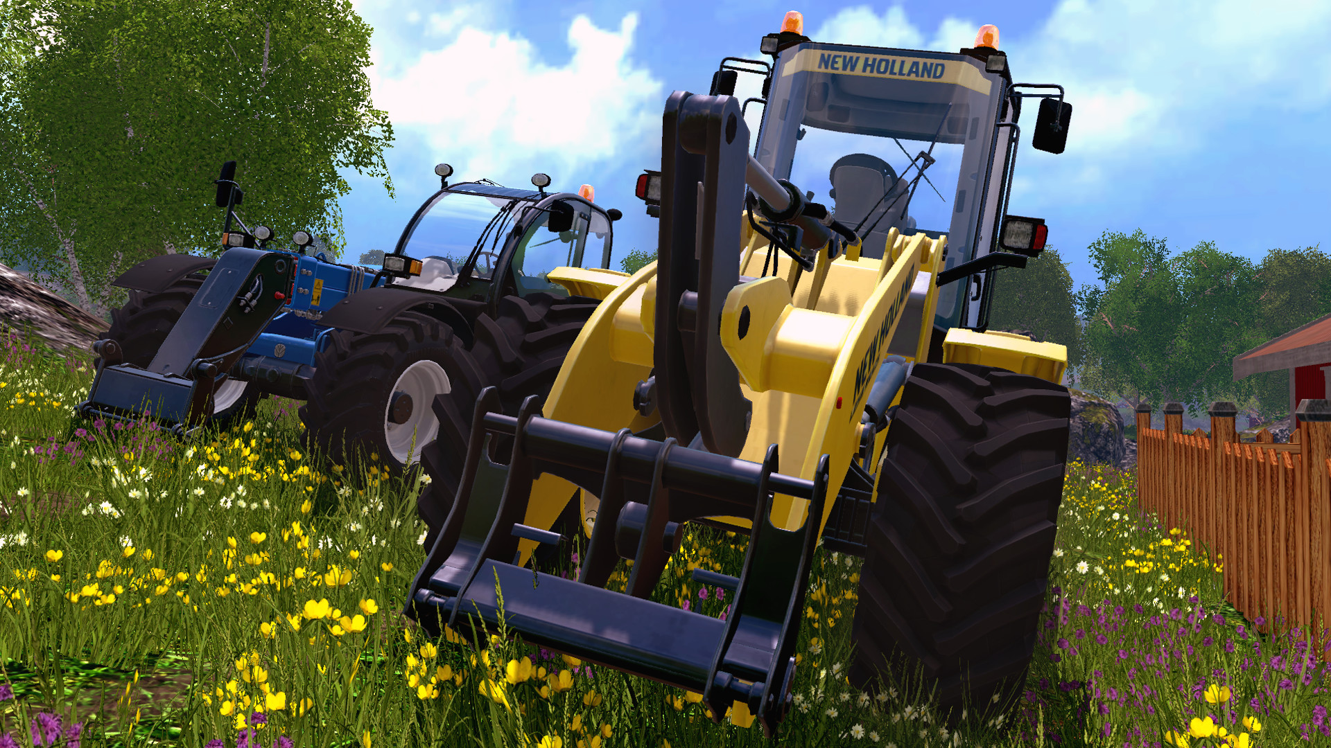 Farming Simulator 15 - New Holland Loader Pack screenshot 3
