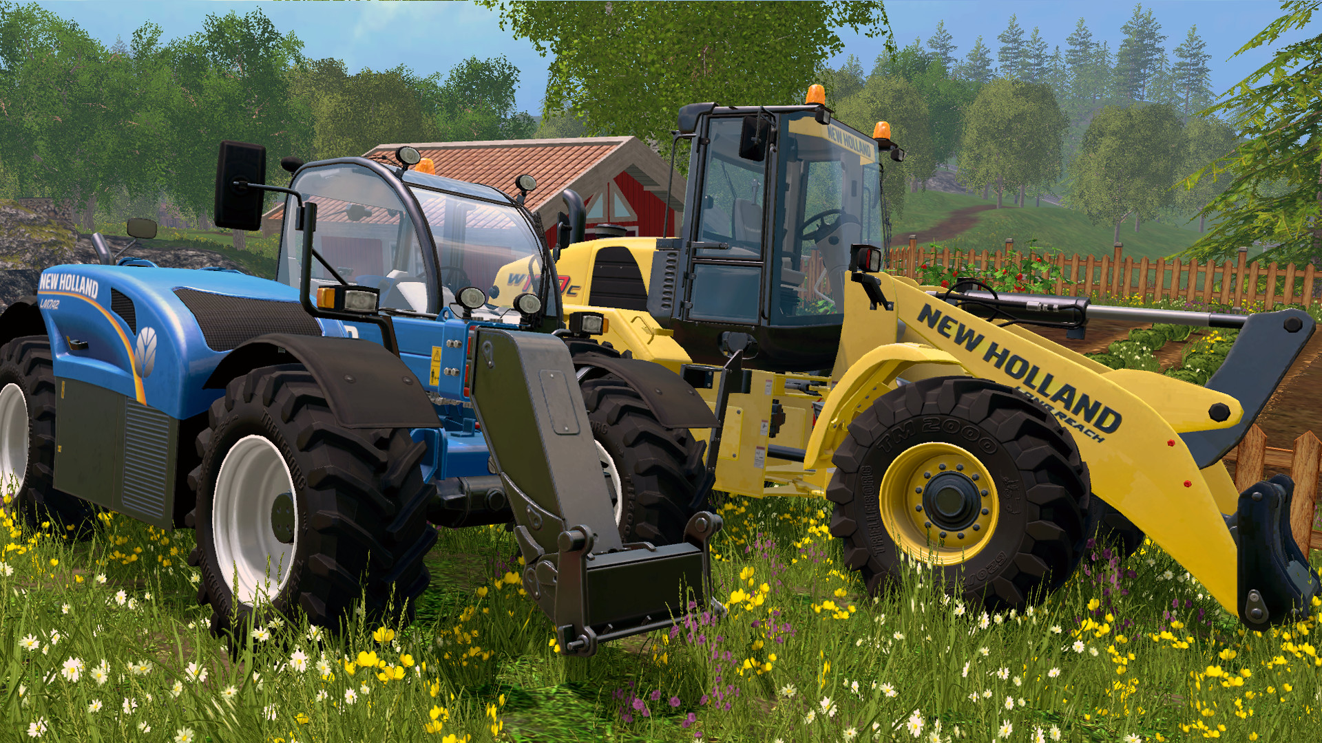 Farming Simulator 15 - New Holland Loader Pack screenshot 1