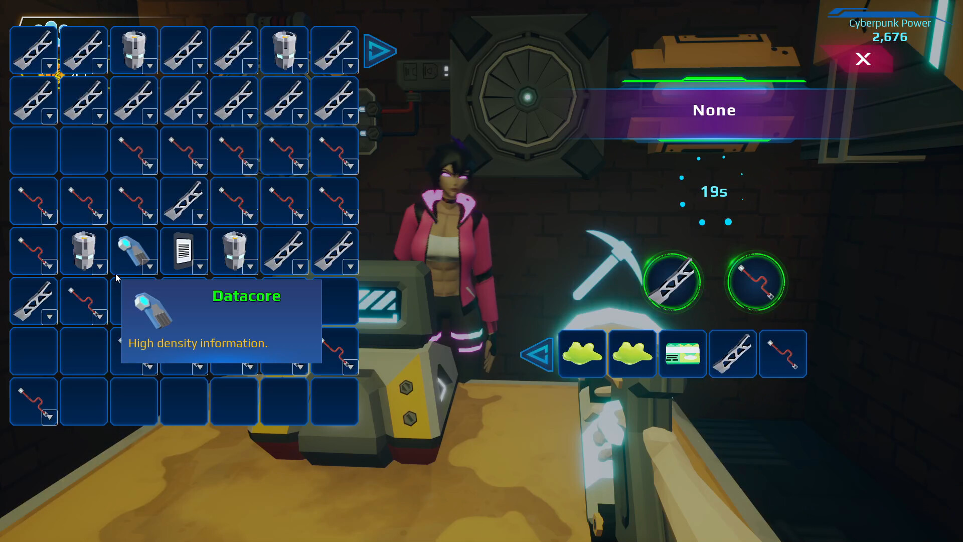 Cyberpunk Crafter screenshot 4