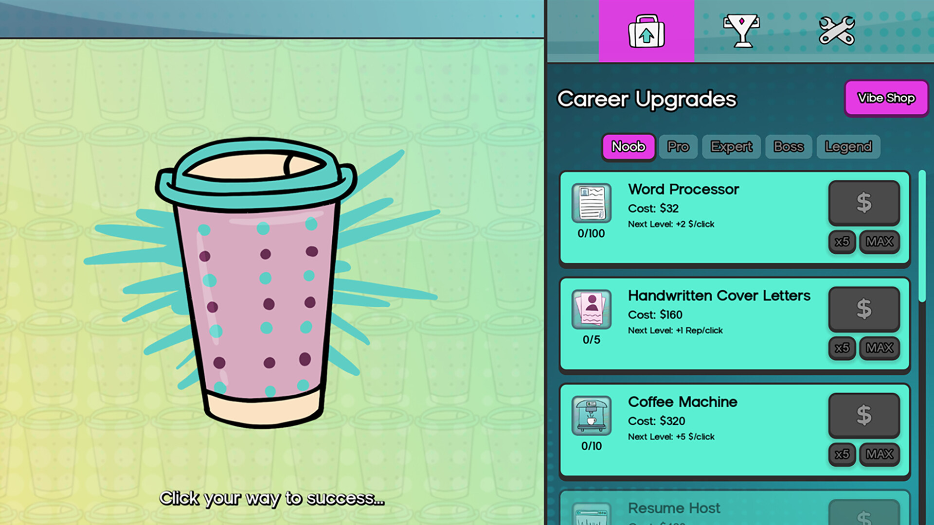 Vibe Clicker screenshot 1
