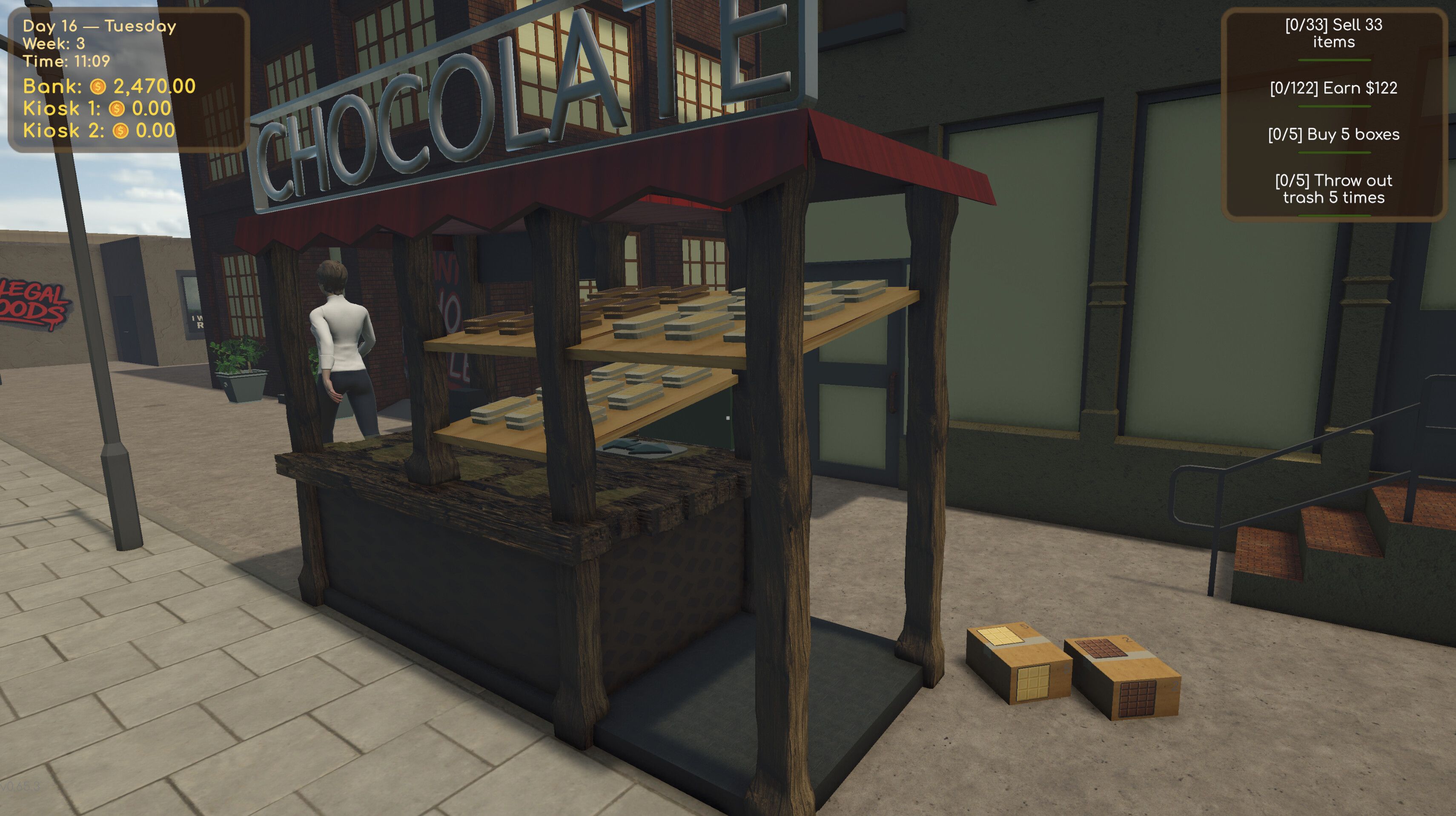 Choco Kiosk Simulator screenshot 3