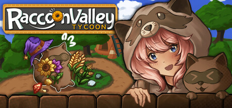 Raccoon Valley Tycoon — Steam header