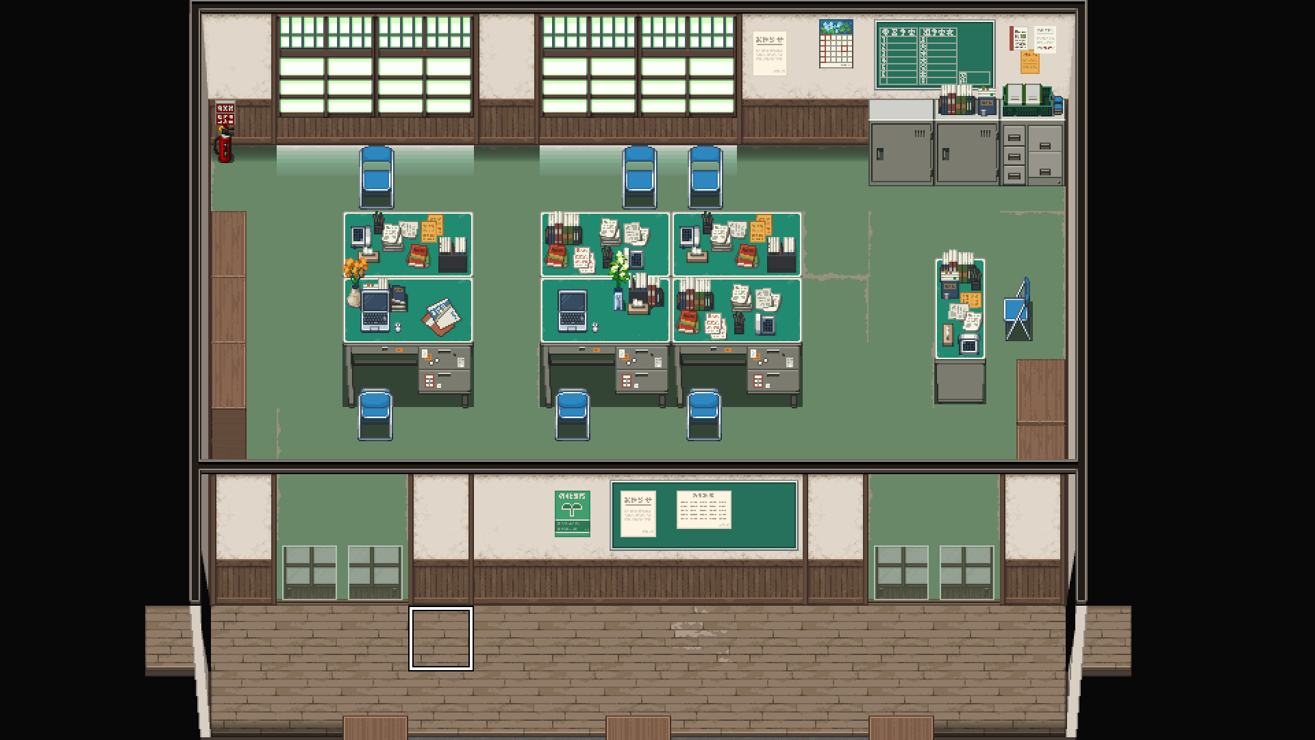 Steam：RPGツクールMZ - どらぴかドットマップ素材 - 現代学校編
