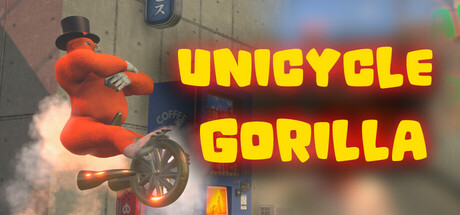Unicycle Gorilla — Steam header