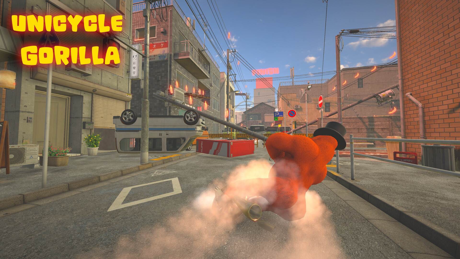 Unicycle Gorilla screenshot 3