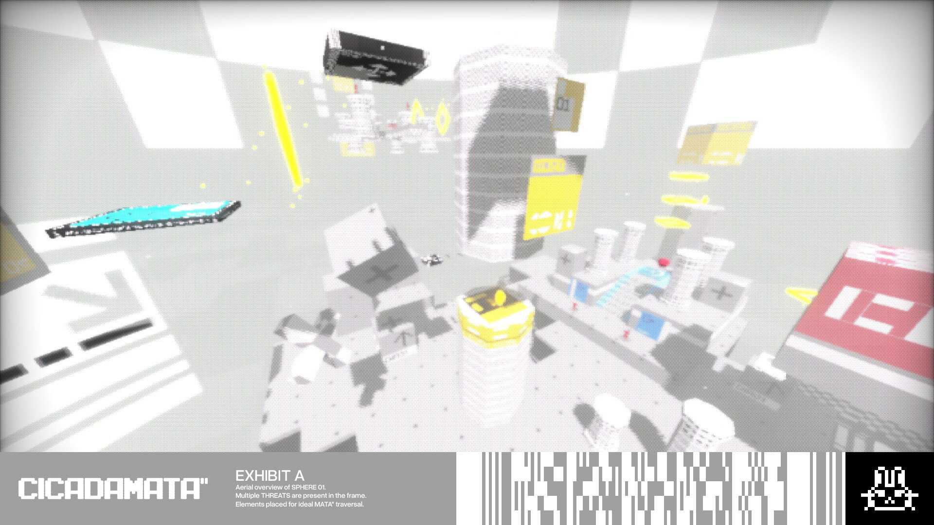 Subject - Screenshot action gameplay CICADAMATA