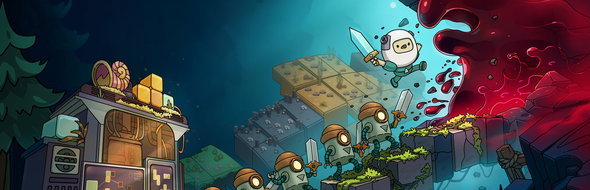 SuperWEIRD: Automation Roguelite