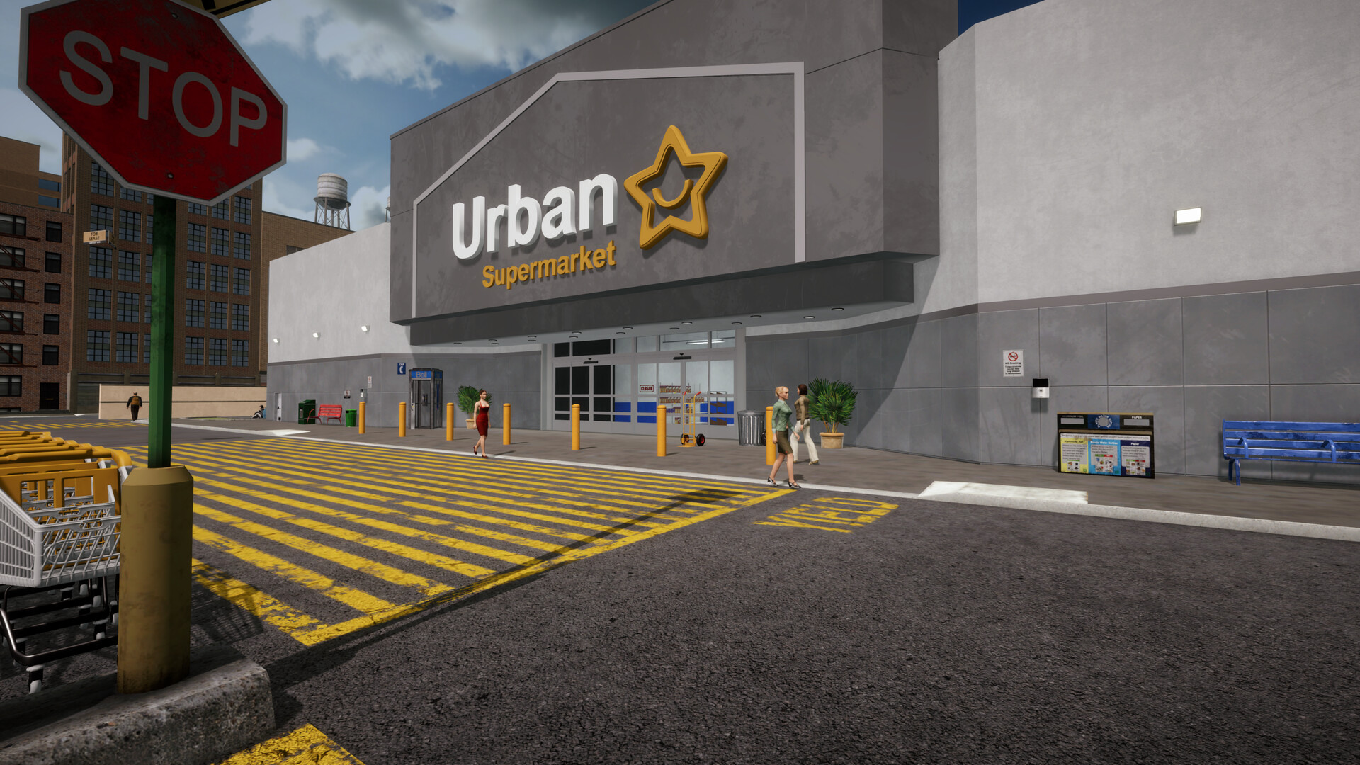 Urban Supermarket Simulator