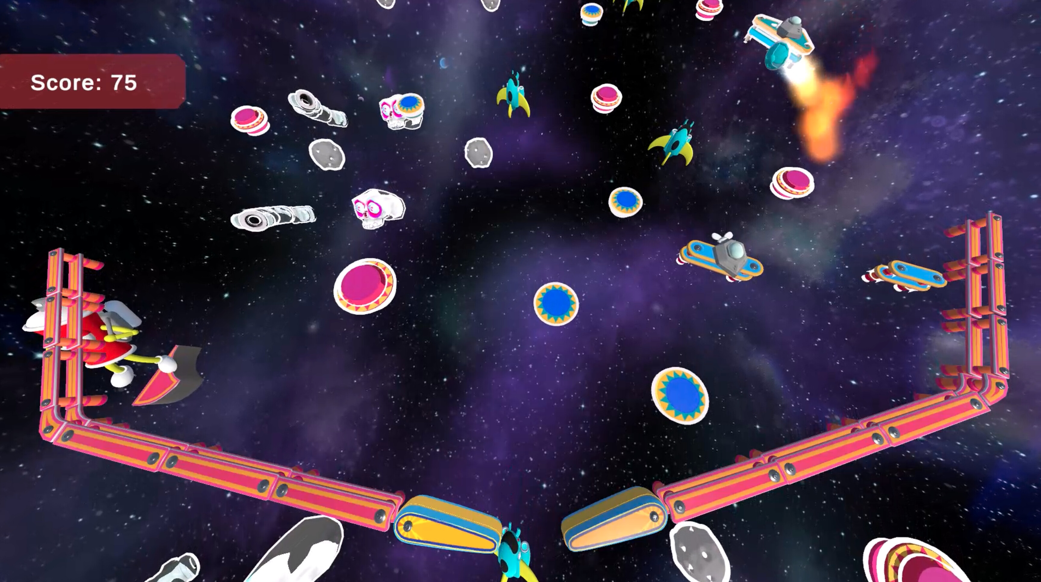Space Pinball screenshot 2