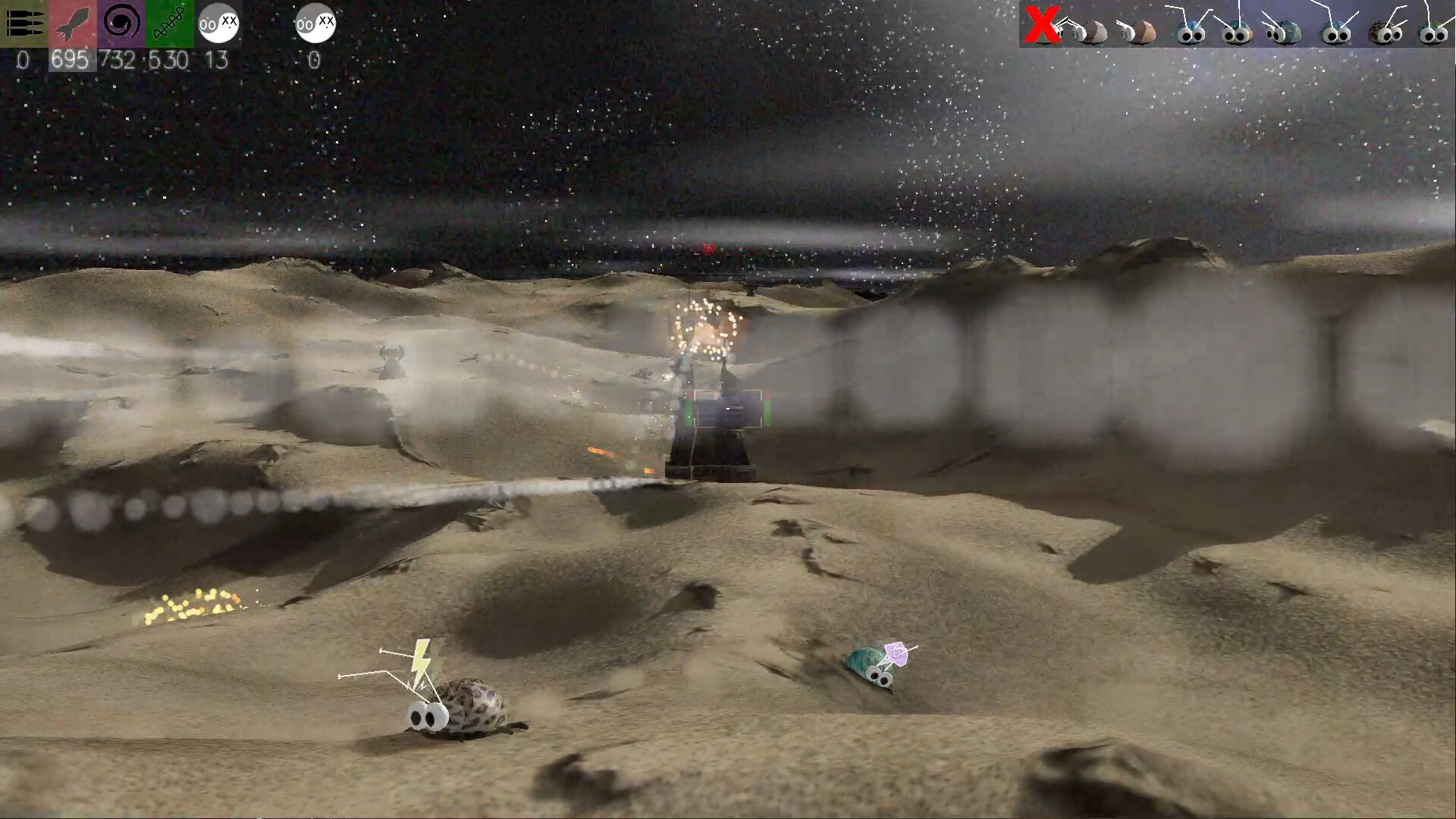 Ghostmoons - Arcade screenshot 1