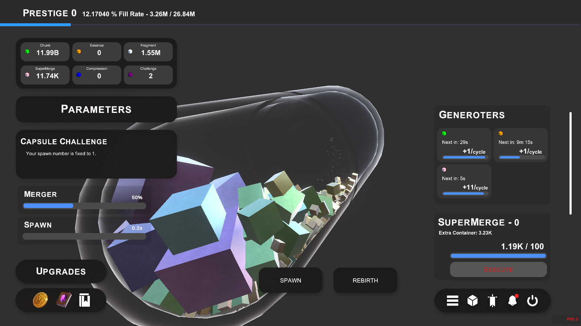 Exponential Merge screenshot 2