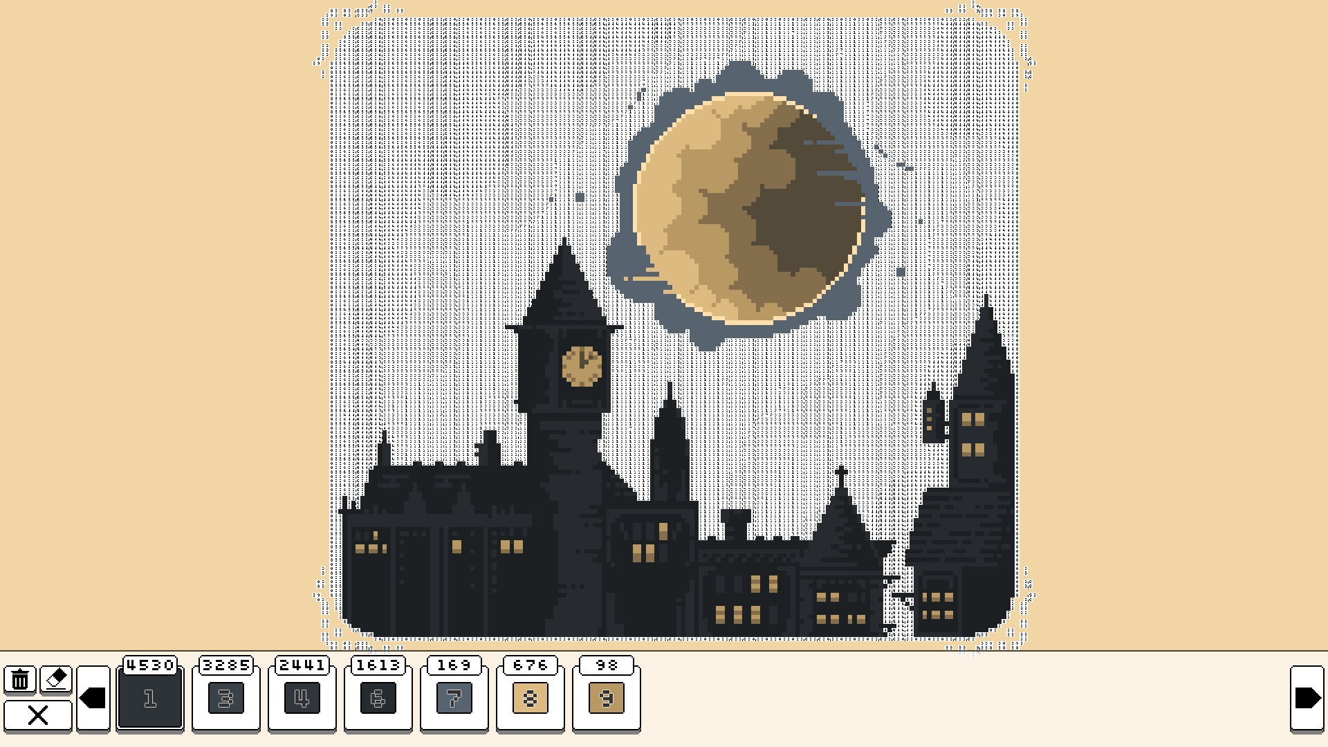 Coloring Pixels - Gothic Pack screenshot 2