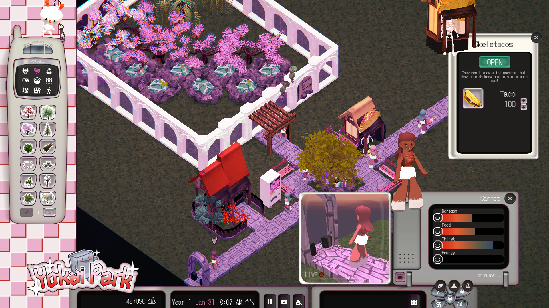 Yokai Park screenshot 1