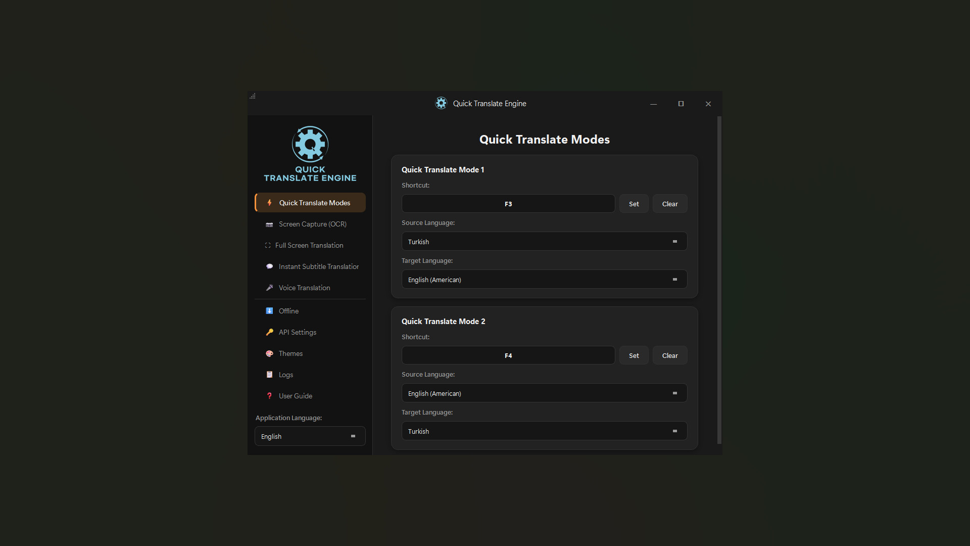 Quick Translate Engine screenshot 1
