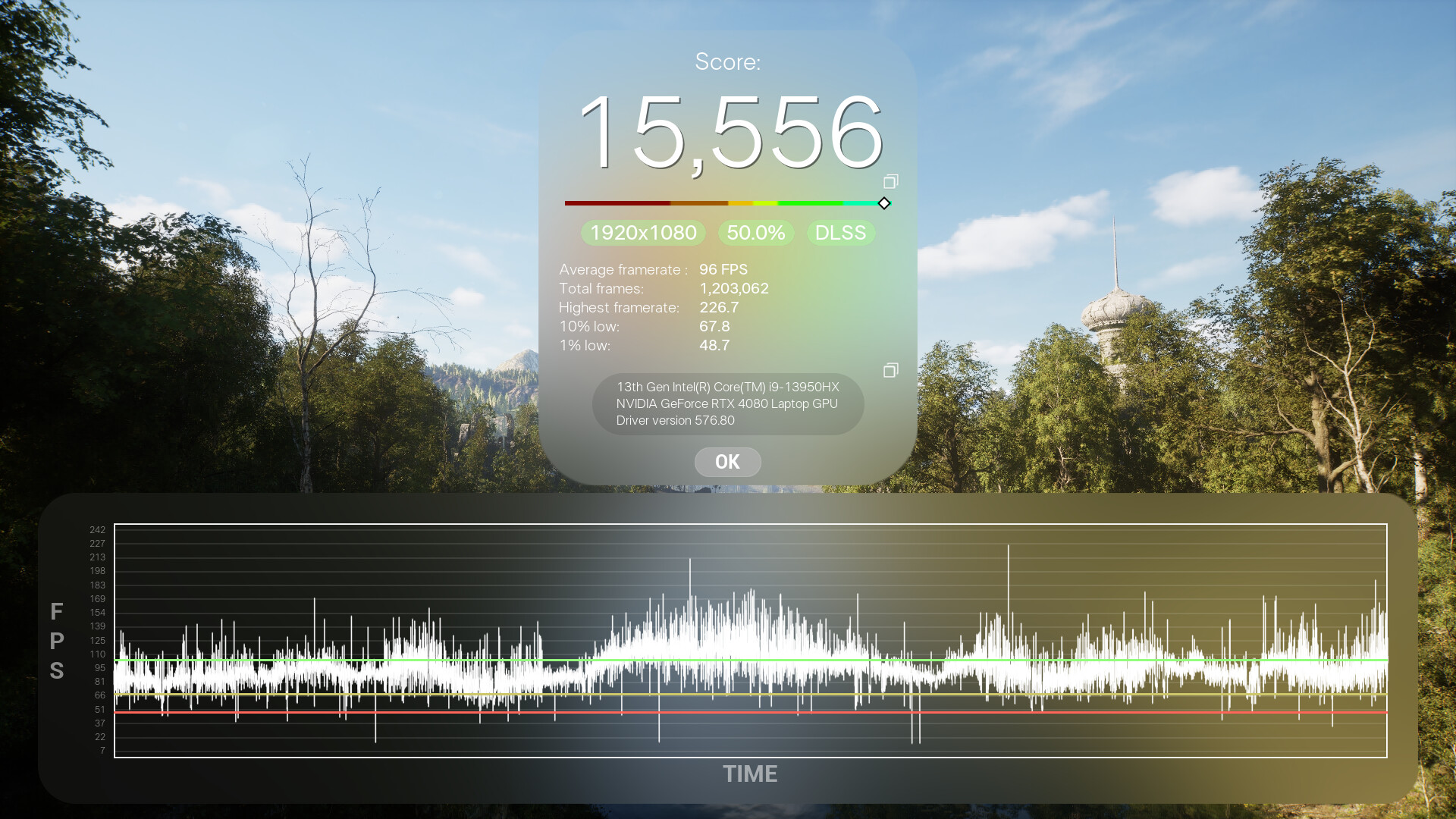NextVisuals Benchmark screenshot 1