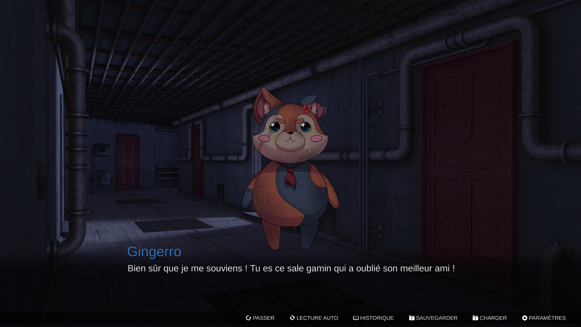 Psychological Horror Visual Novel 'Scarlet Wolf' Targets Nintendo Switch with 2026 Release screenshot