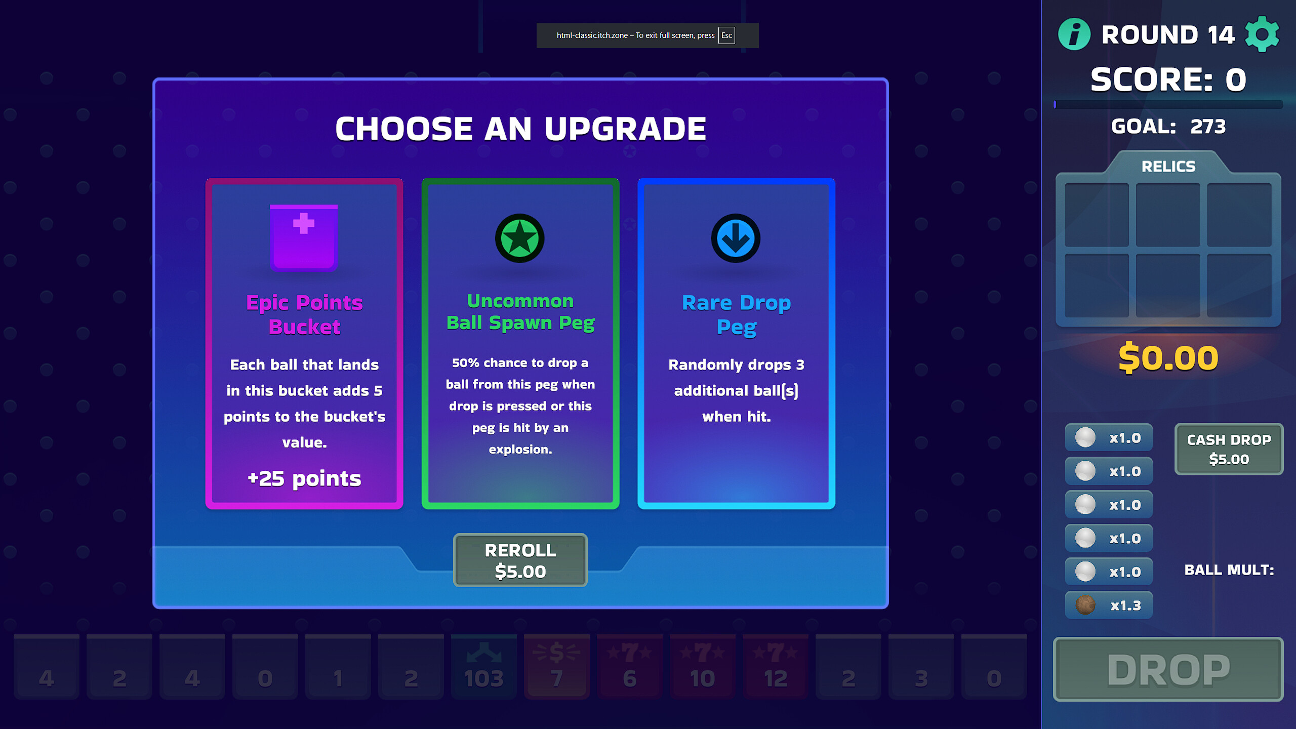 Scorefall screenshot 2