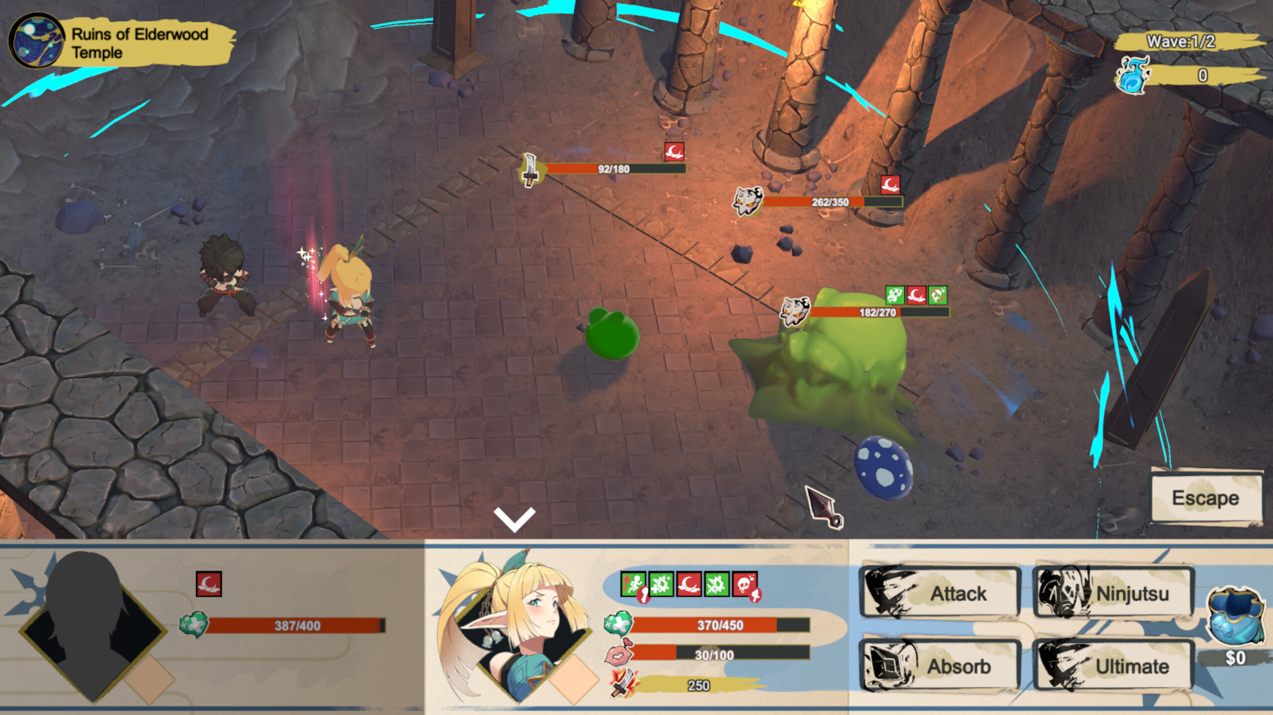图片[3]-【PC/SLG/中文】精灵忍者逃走中 3D Flee, My Elven Ninja! 3D STEAM官方中文版【2.1GB】-马克游戏