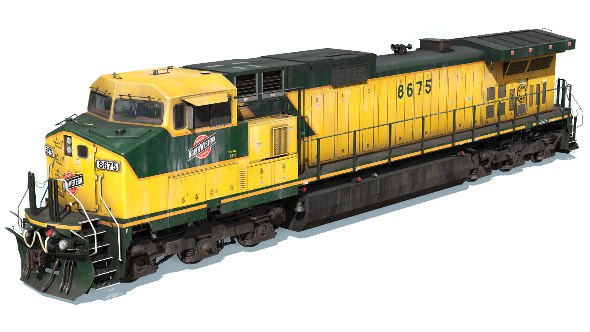 Trainz Plus DLC - CNW C44-9W 8666-8730 on Steam