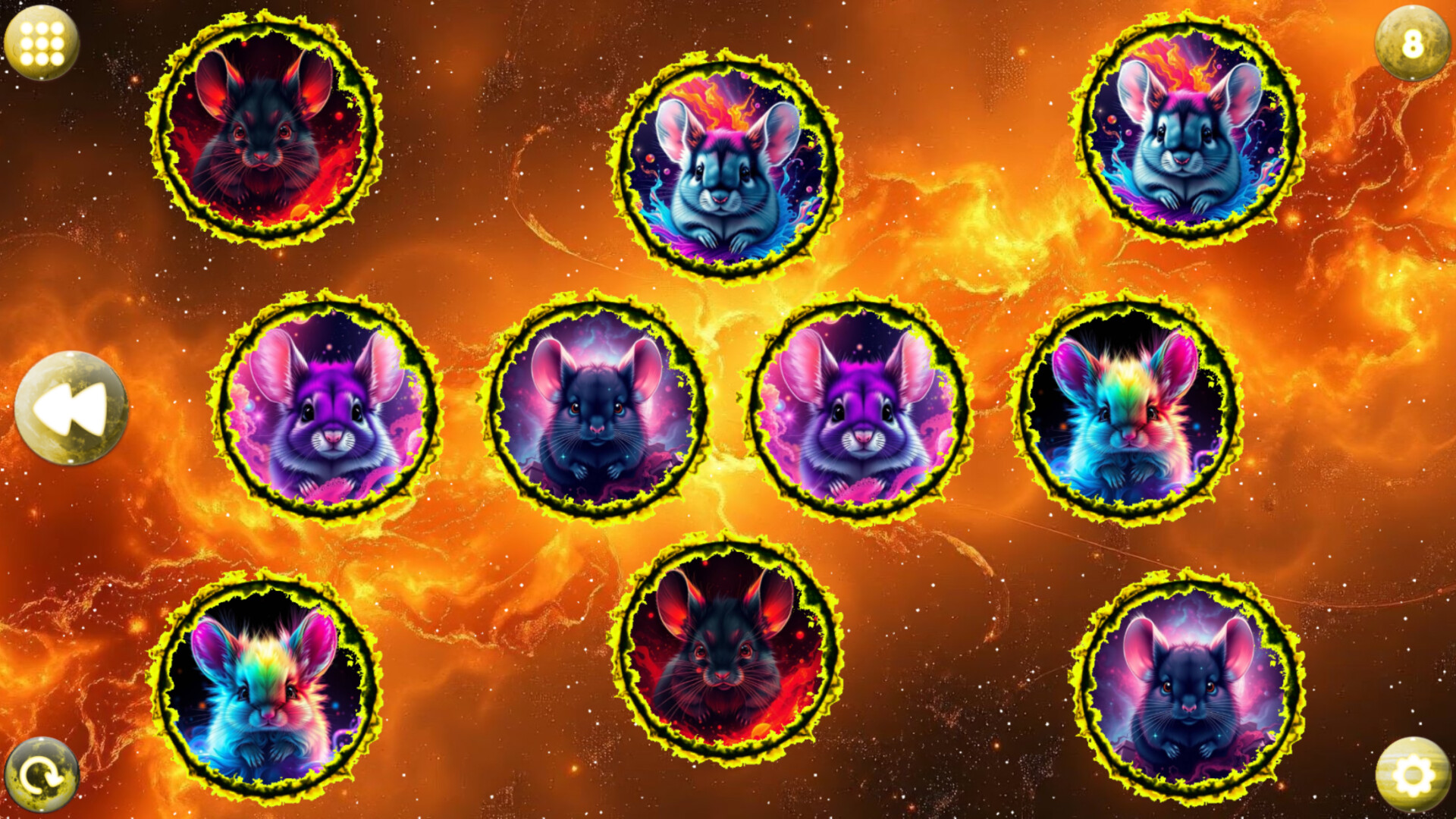 Space Memory: Chinchillas screenshot 4