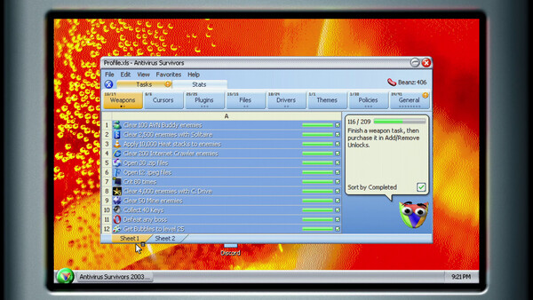 Antivirus Survivors 2003 Professional screenshot