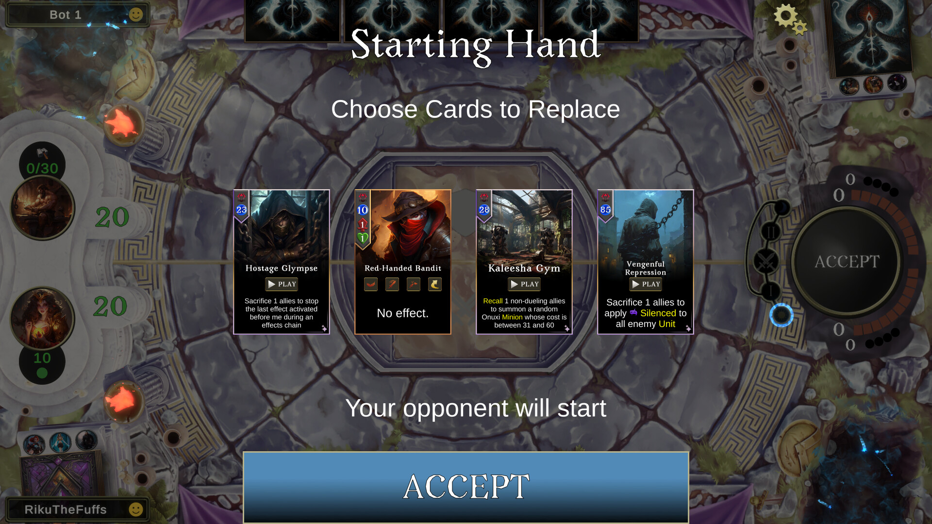 Ariokan - create your cards, break the Meta