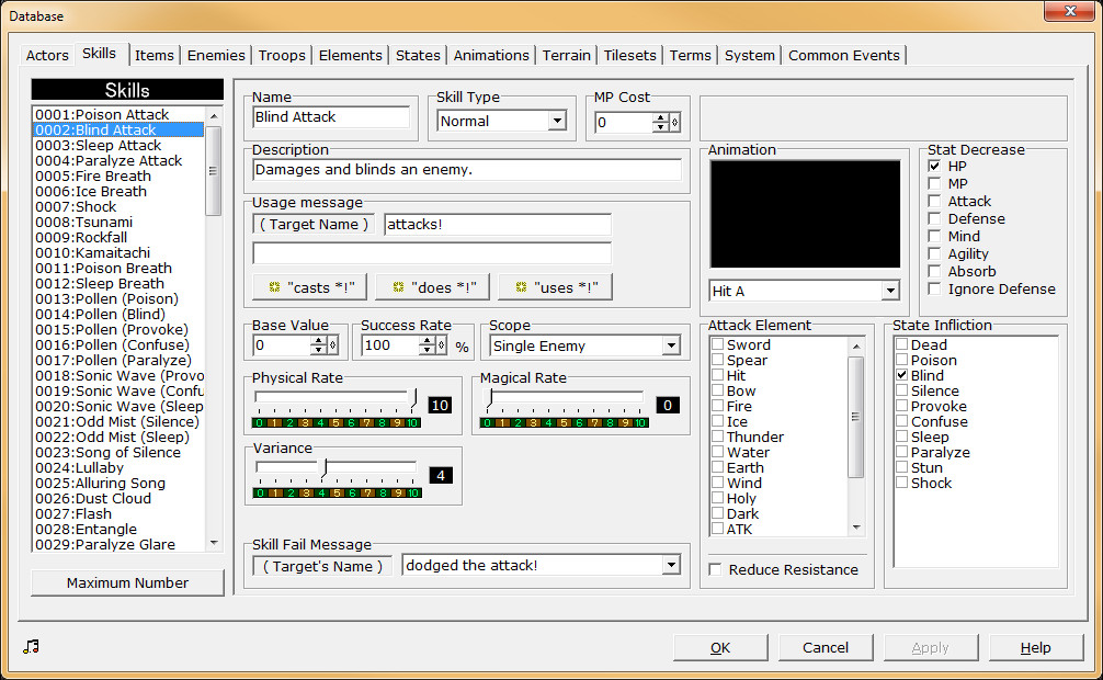 RPG Maker 2000 screenshot 2