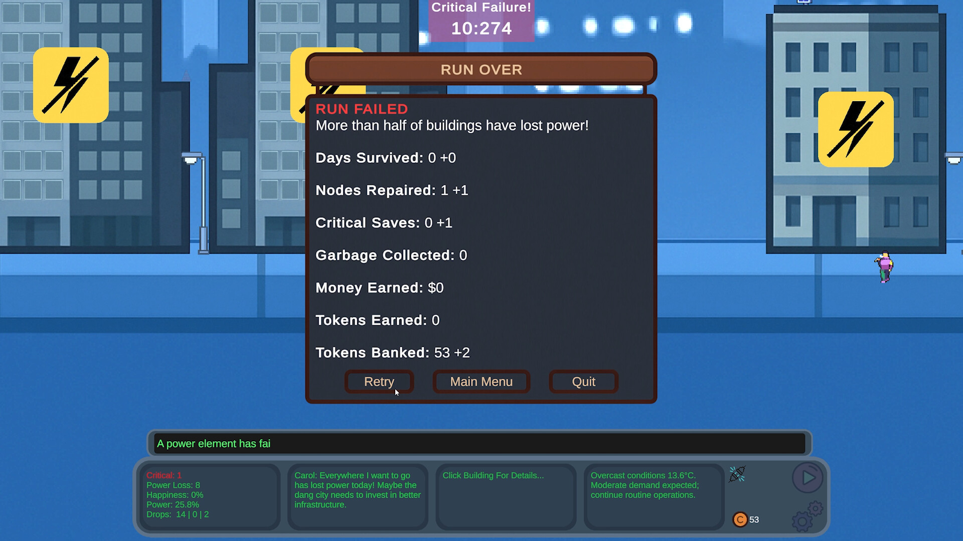 Power Grid Panic screenshot 3