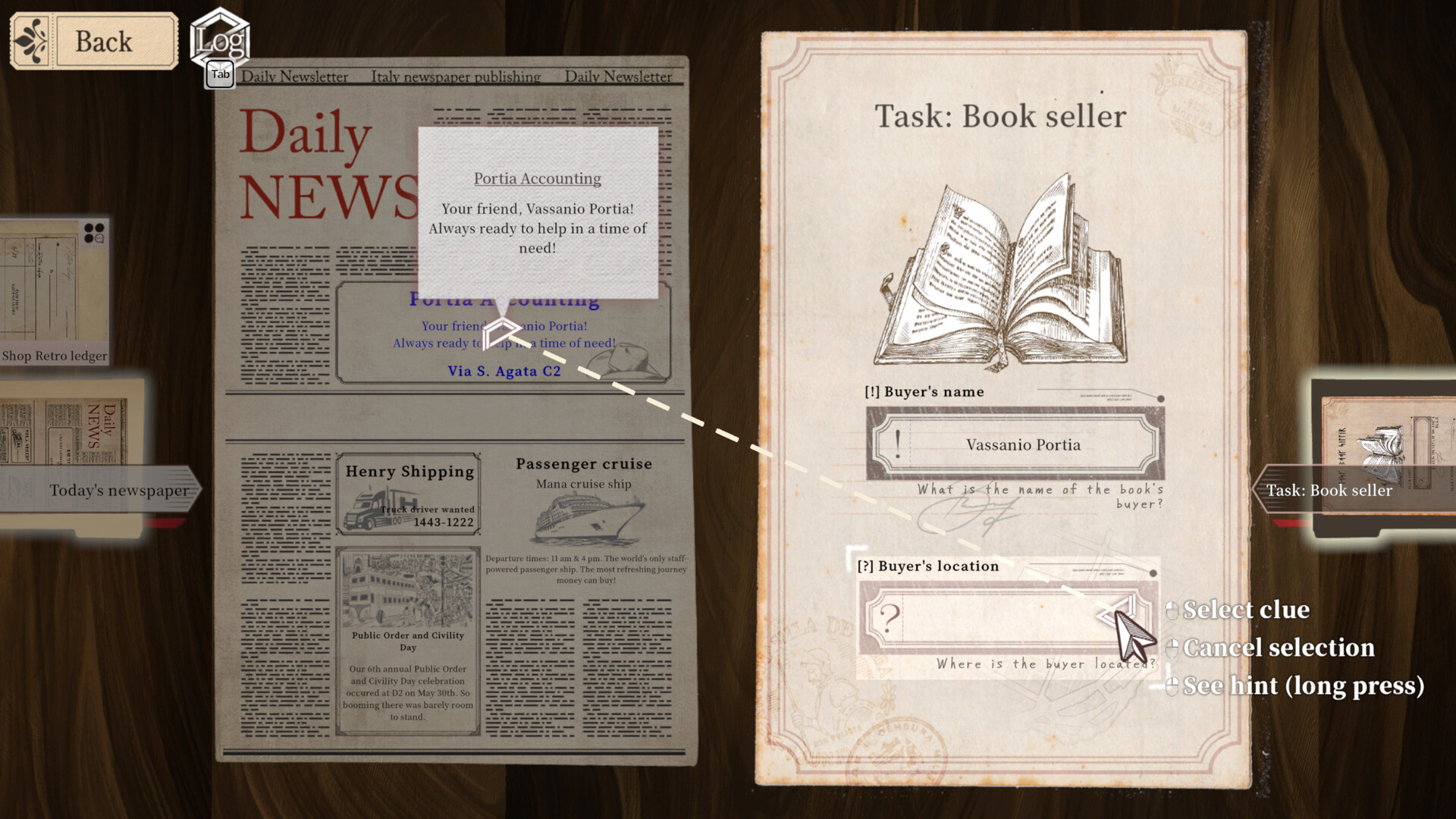 Staffer Retro A Supernatural Mystery Quest gameplay screenshot 2