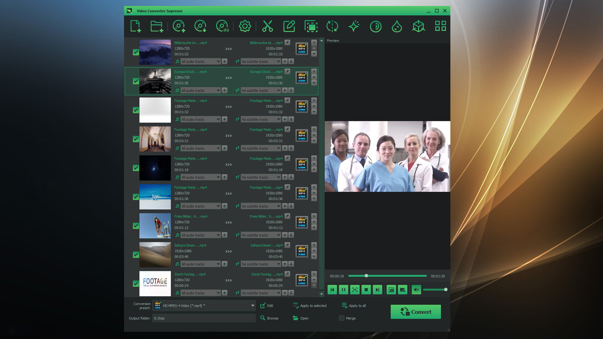 Video Converter Supreme screenshot 1