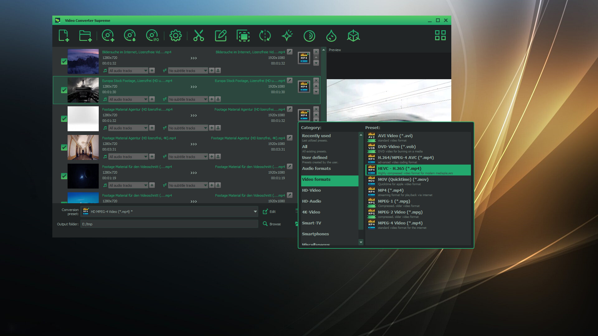 Video Converter Supreme screenshot 2